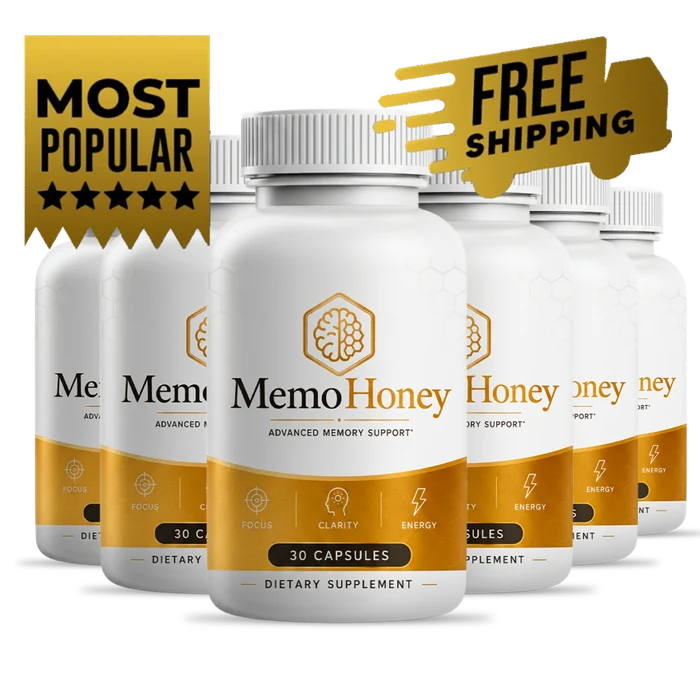 6 bottles of MemoHoney